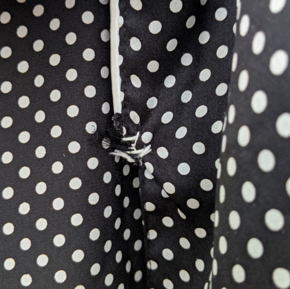 🖤 Polka dots Robe - Picture 9 of 9